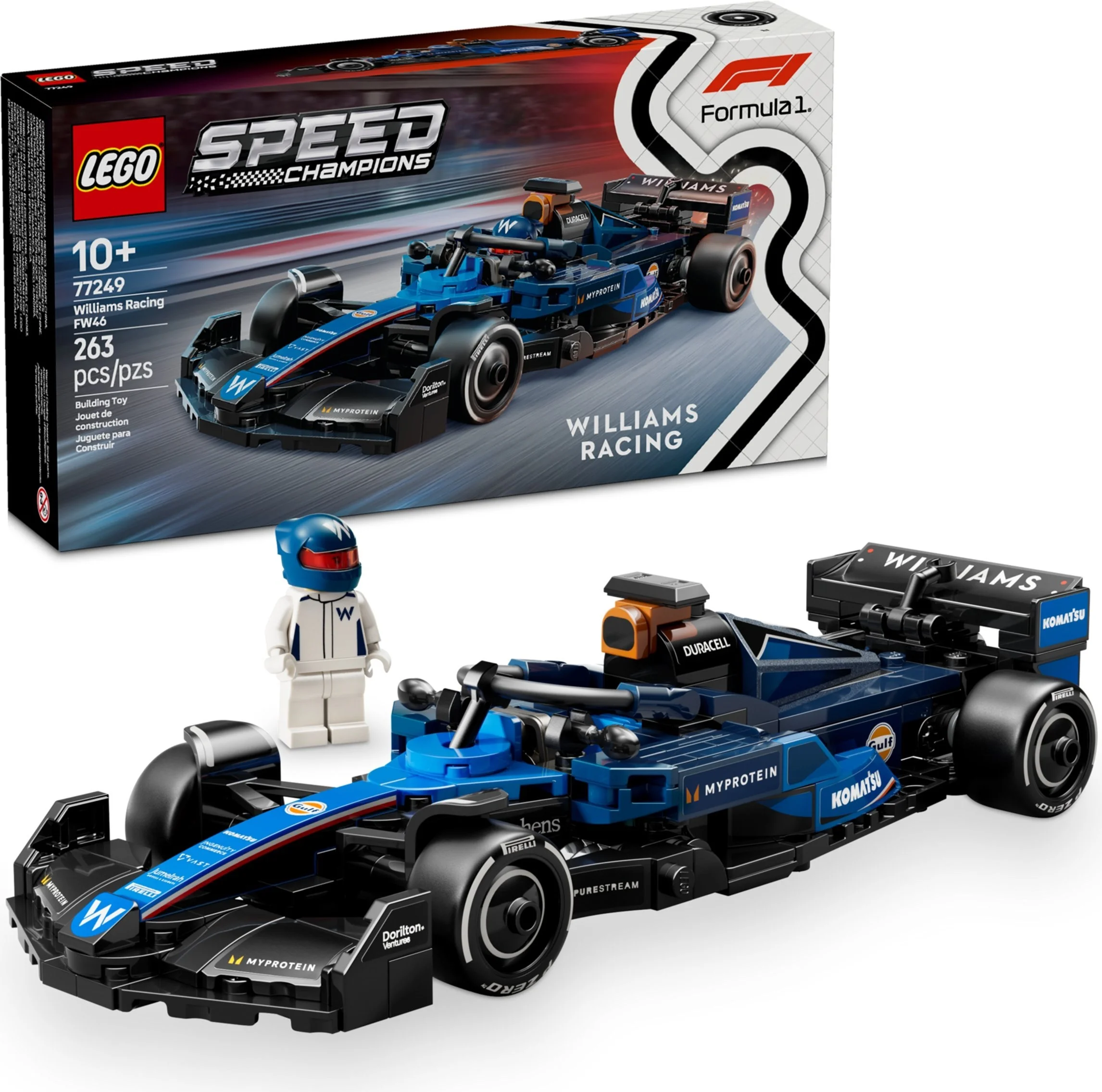 LEGO® 77249 Bolid F1® Williams Racing FW46 - zdjęcie 3