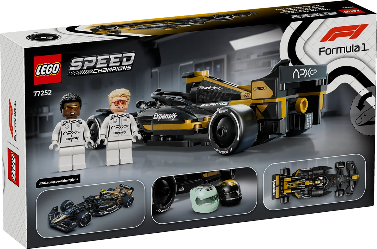 LEGO® 77252 LEGO Speed Champions F1: film - APXGP Team Race Car - zdjęcie 10