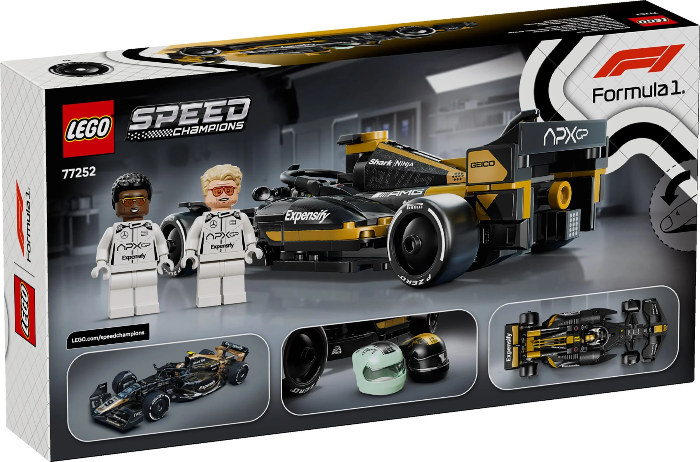 LEGO® 77252 LEGO Speed Champions F1: film - APXGP Team Race Car - zdjęcie 2
