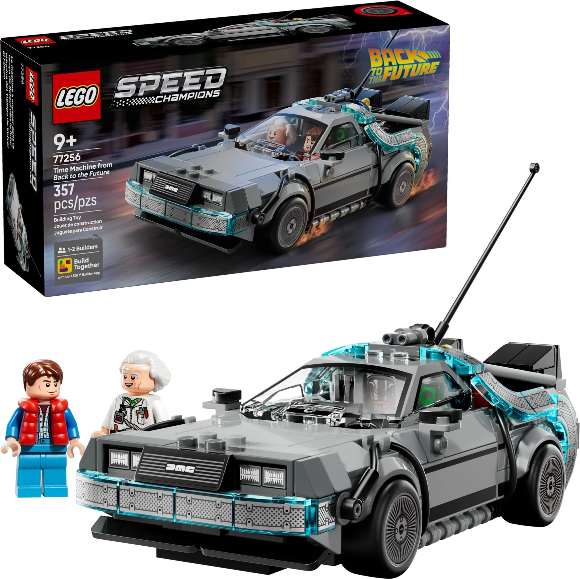 LEGO® 77256 Wehikuł Czasu z Powrotu do Przyszłości - zdjęcie 4