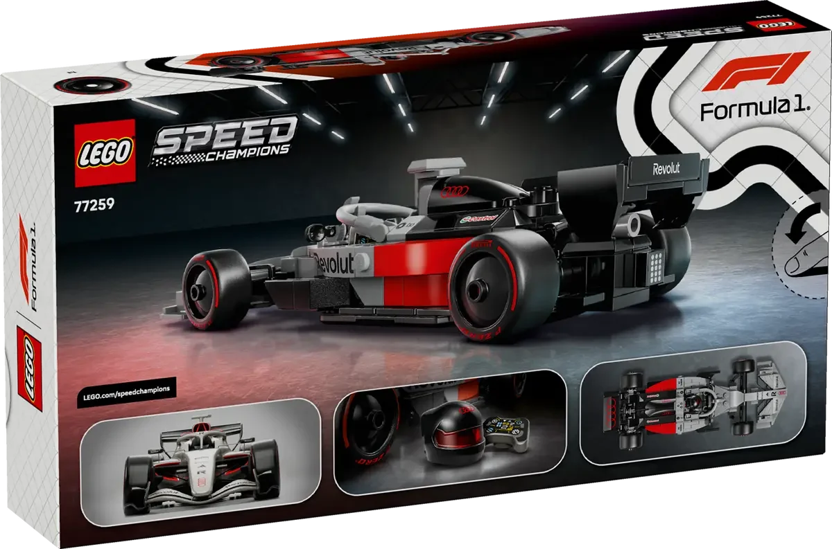 LEGO® 77259 LEGO SPEED CHAMPIONS Bolid Audi Revolut F1 Team R26 - zdjęcie 2