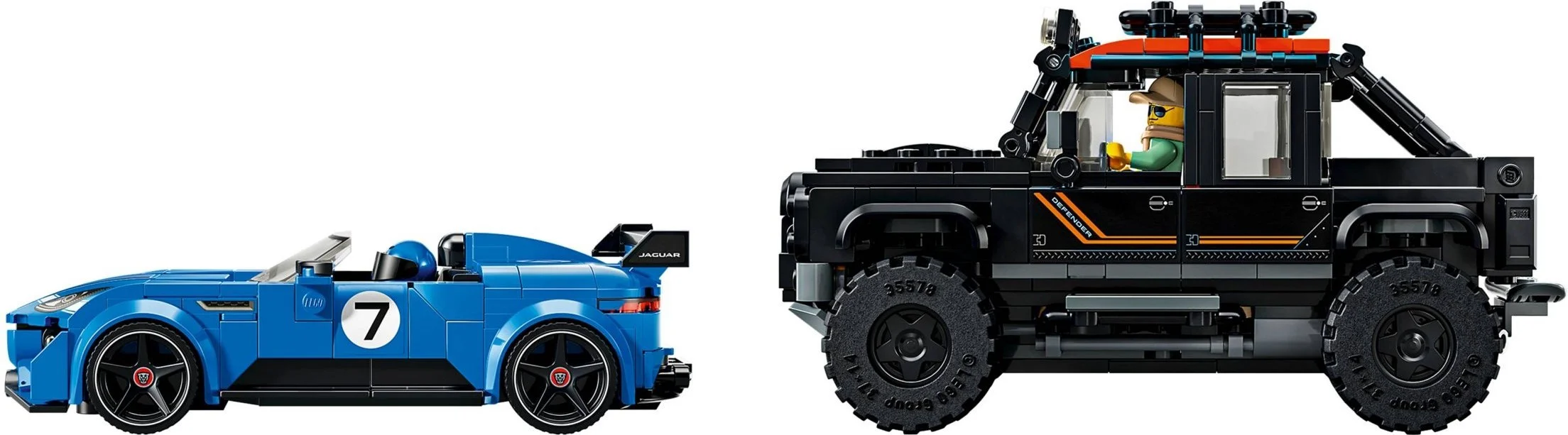 LEGO® 77264 Jaguar Project 7 i Land Rover Defender - zdjęcie 9