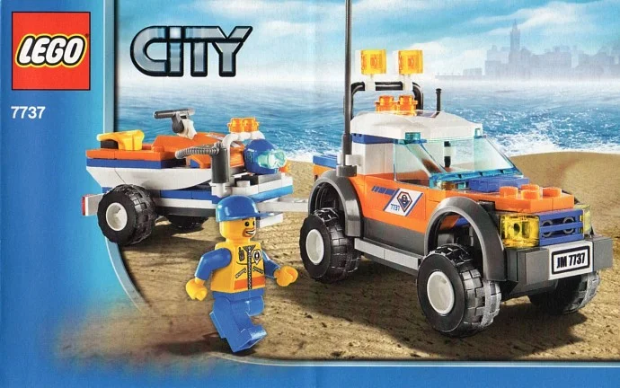 LEGO® 7737 City Motorówka Straż Przybrzeżna - zdjęcie 1