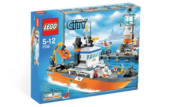 LEGO® 7739 Łódź patrolowa wieża straży Unikat - zdjęcie 3