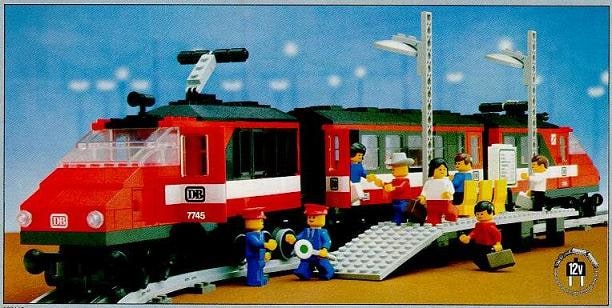 LEGO® 7745 High-Speed City Express Passenger Train