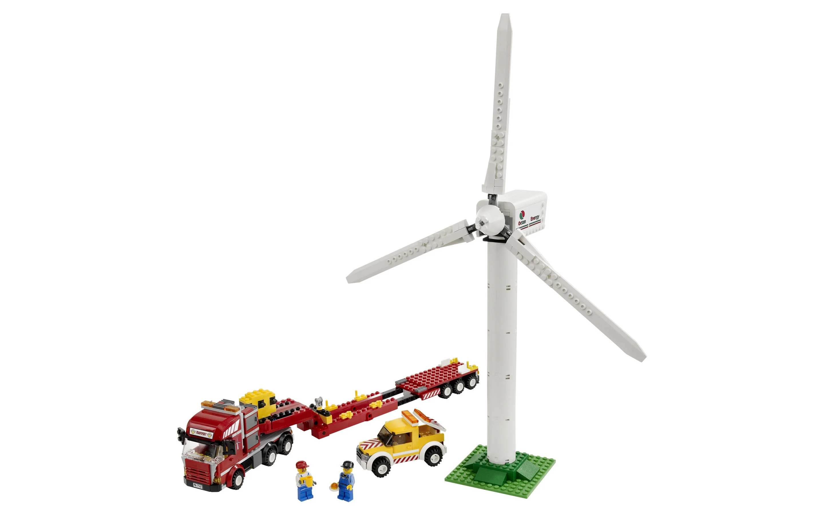 LEGO® 7747 City Naczepa do Przewozu Elektrowni Wiatrowej - zdjęcie 3