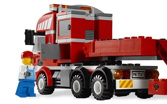 LEGO® 7747 City Naczepa do Przewozu Elektrowni Wiatrowej - zdjęcie 7