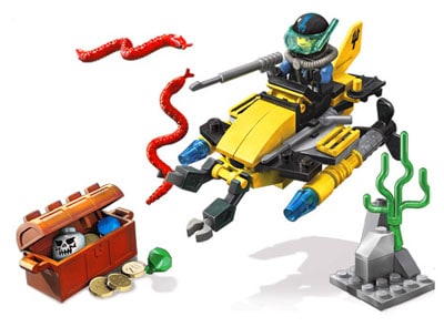 LEGO® 7770 Lego Aqua Raiders Poszukiwacz skarbów Nowy Unikat - zdjęcie 1