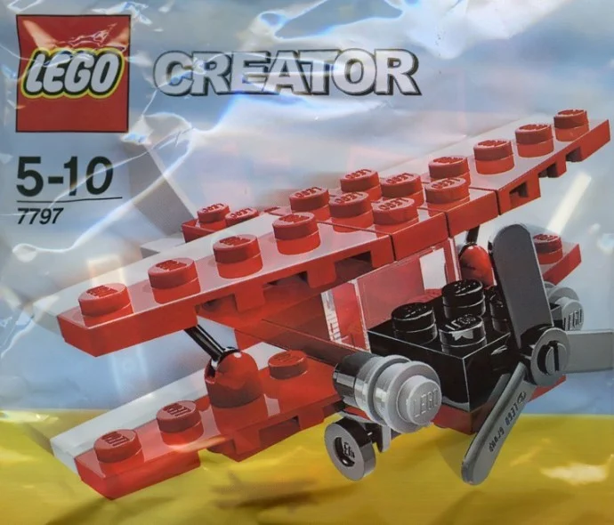 LEGO® 7797 Lego Creator Bi-Plane Samolot Unikat Klocki - zdjęcie 1