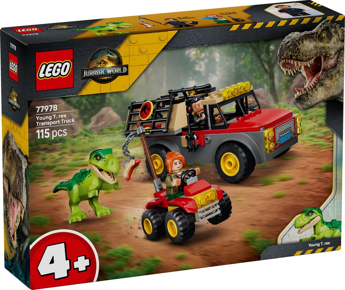 LEGO® 77978 Ciężarówka do transportu młodego tyranozaura - zdjęcie 13
