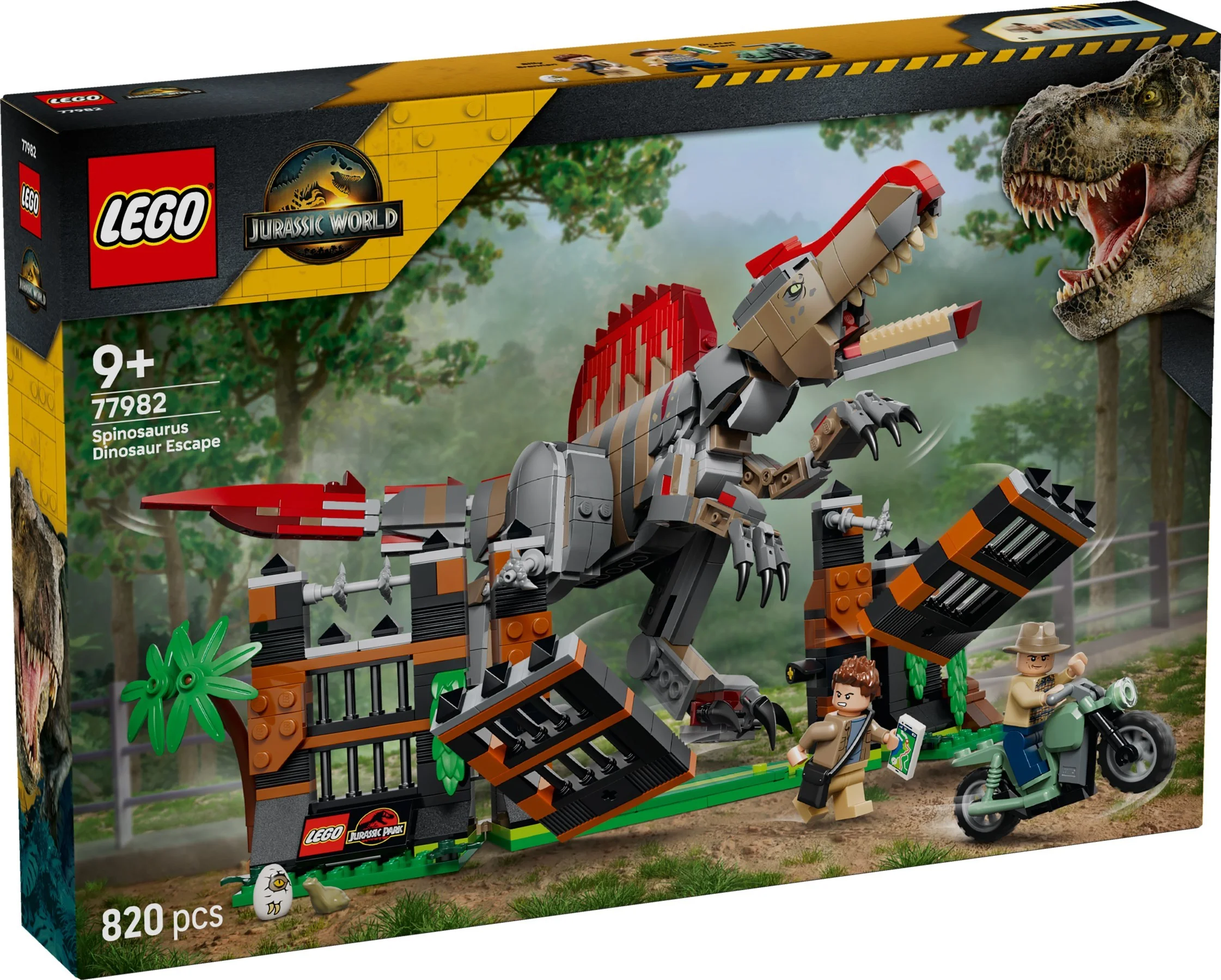 LEGO® 77982 Spinosaurus Dinosaur Escape - zdjęcie 4