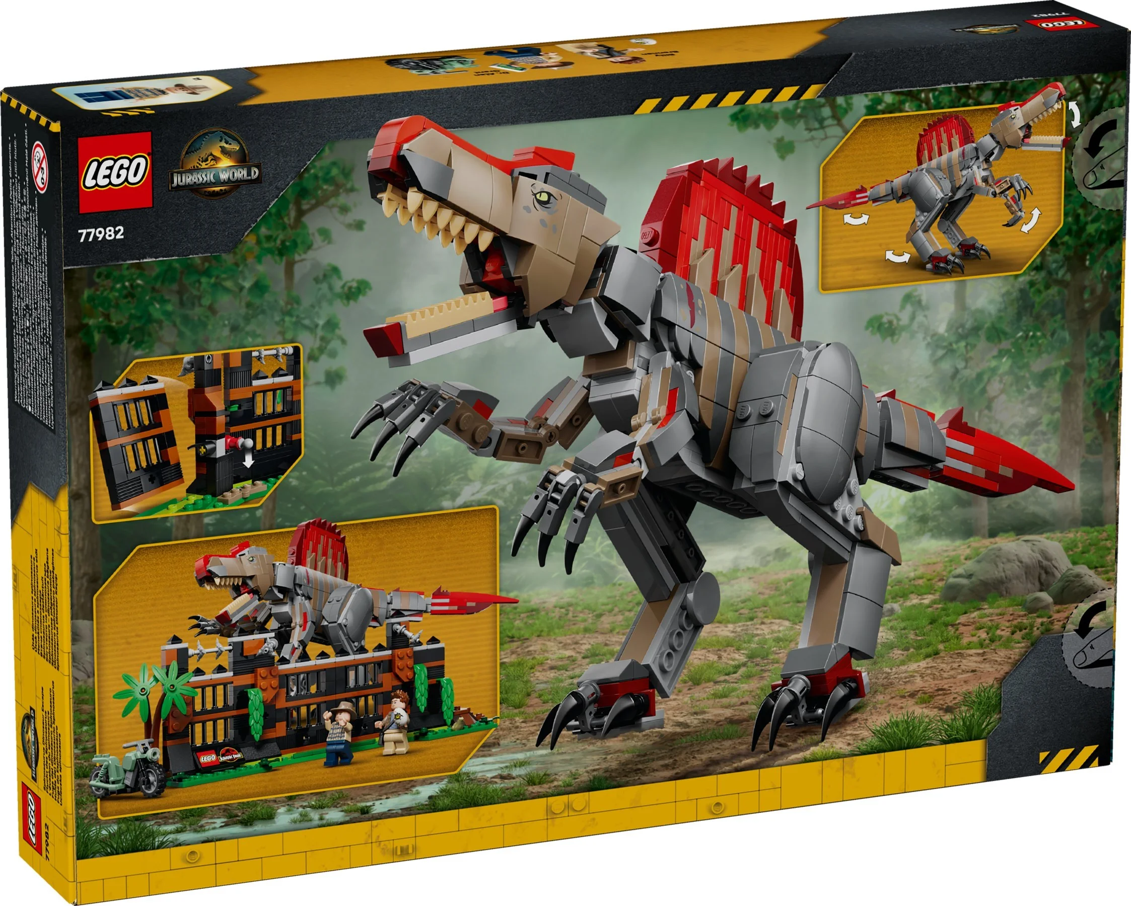 LEGO® 77982 Spinosaurus Dinosaur Escape - zdjęcie 5