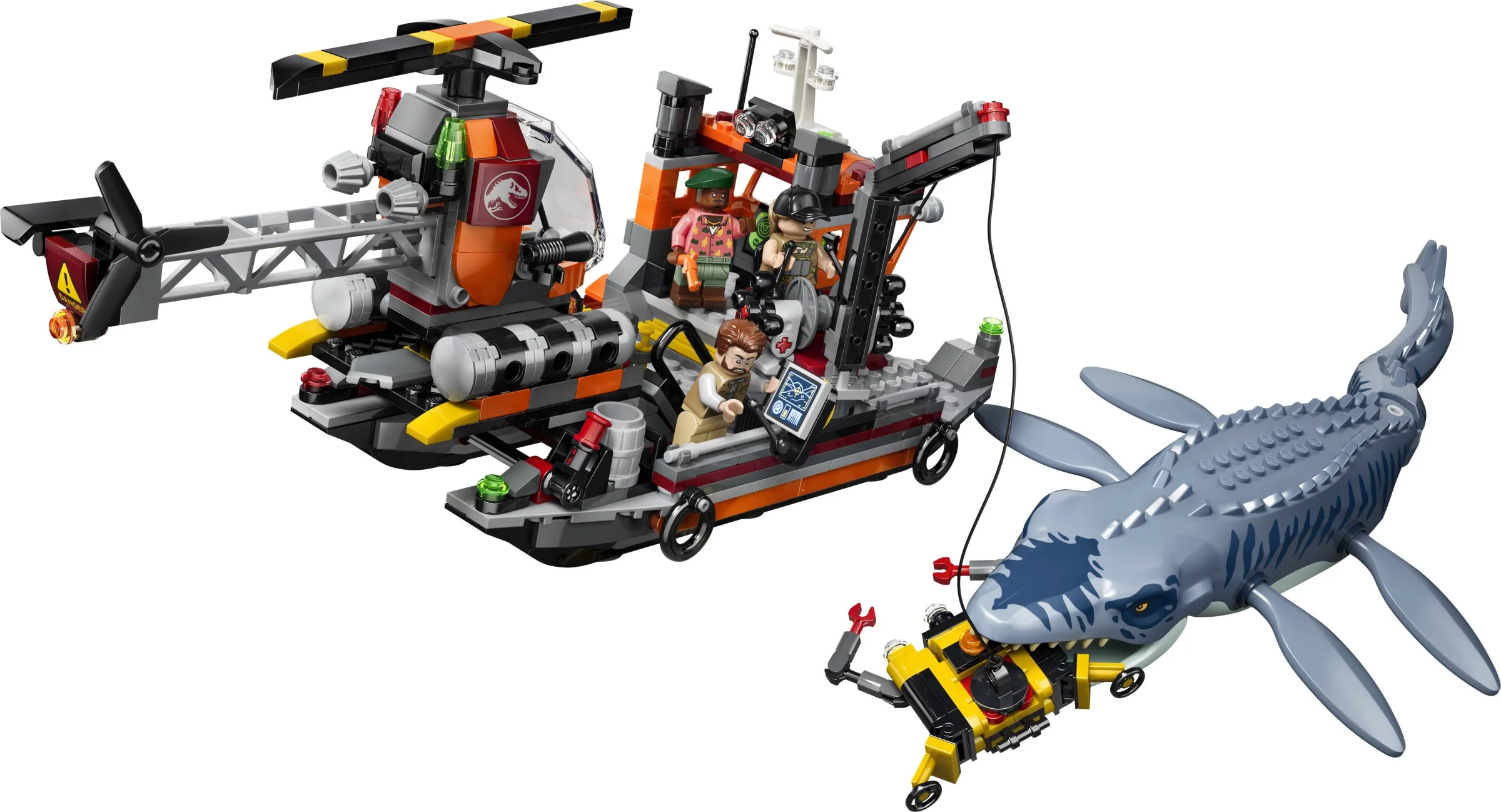 LEGO® 77983 Mosasaurus Dinosaur Boat Attack - zdjęcie 2