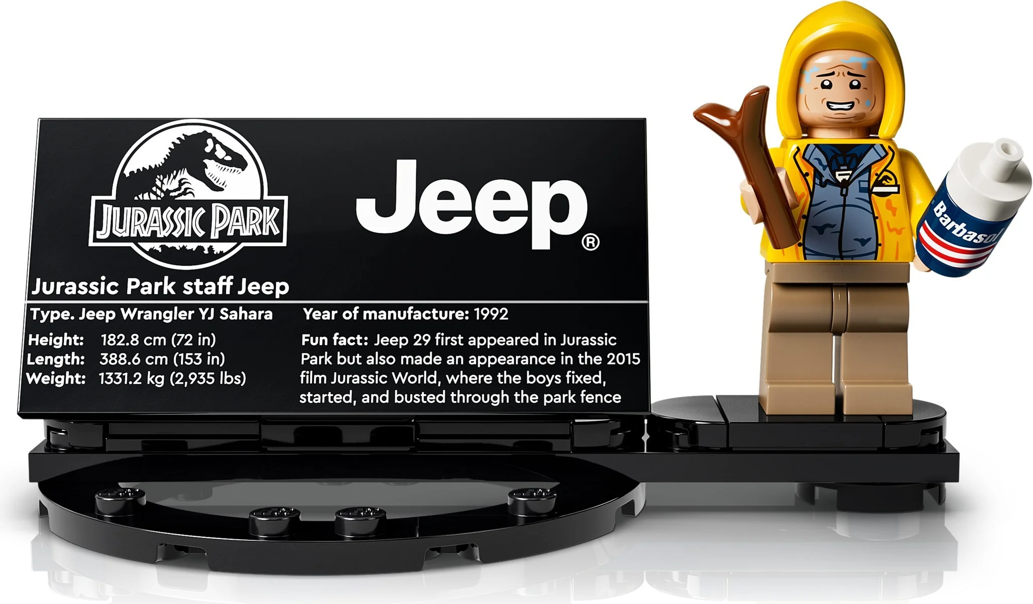 LEGO® 77984 Jurassic Park Jeep Wrangler - zdjęcie 22