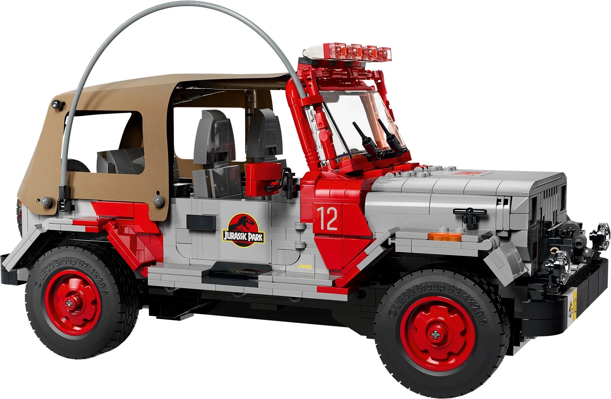LEGO® 77984 Jurassic Park Jeep Wrangler - zdjęcie 25