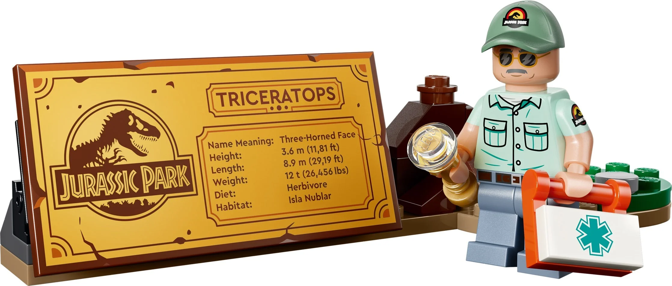 LEGO® 77985 Szkielety dinozaurów: triceratops - zdjęcie 16