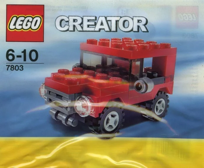 LEGO® 7803 Jeep Zestaw z 2009 roku Oryginalne Nowe Klocki - zdjęcie 1