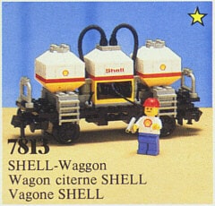 LEGO® 7813 Shell Tanker Wagon