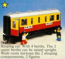 LEGO® 7815 Passenger Carriage / Sleeper