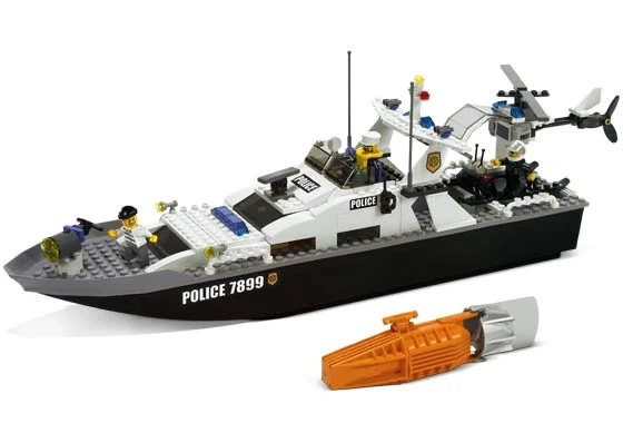 LEGO® 7899 City Police Boat Unikat 2006r - zdjęcie 4