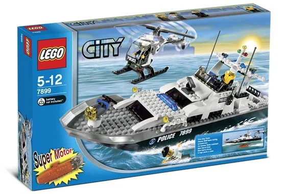 LEGO® 7899 City Police Boat Unikat 2006r - zdjęcie 2