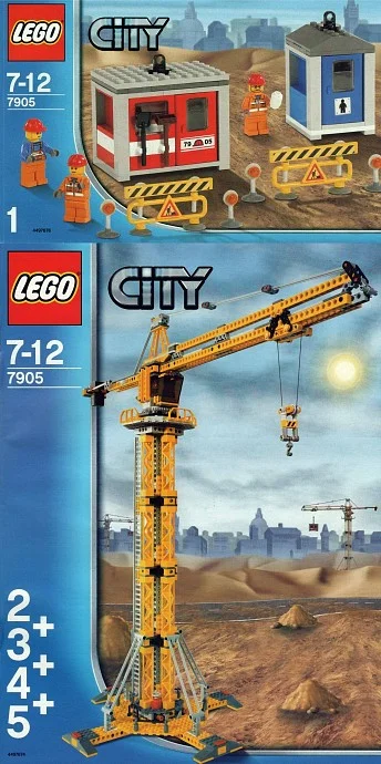 LEGO® 7905 Lego City Żuraw Budowlany Dźwig Budowa - zdjęcie 1