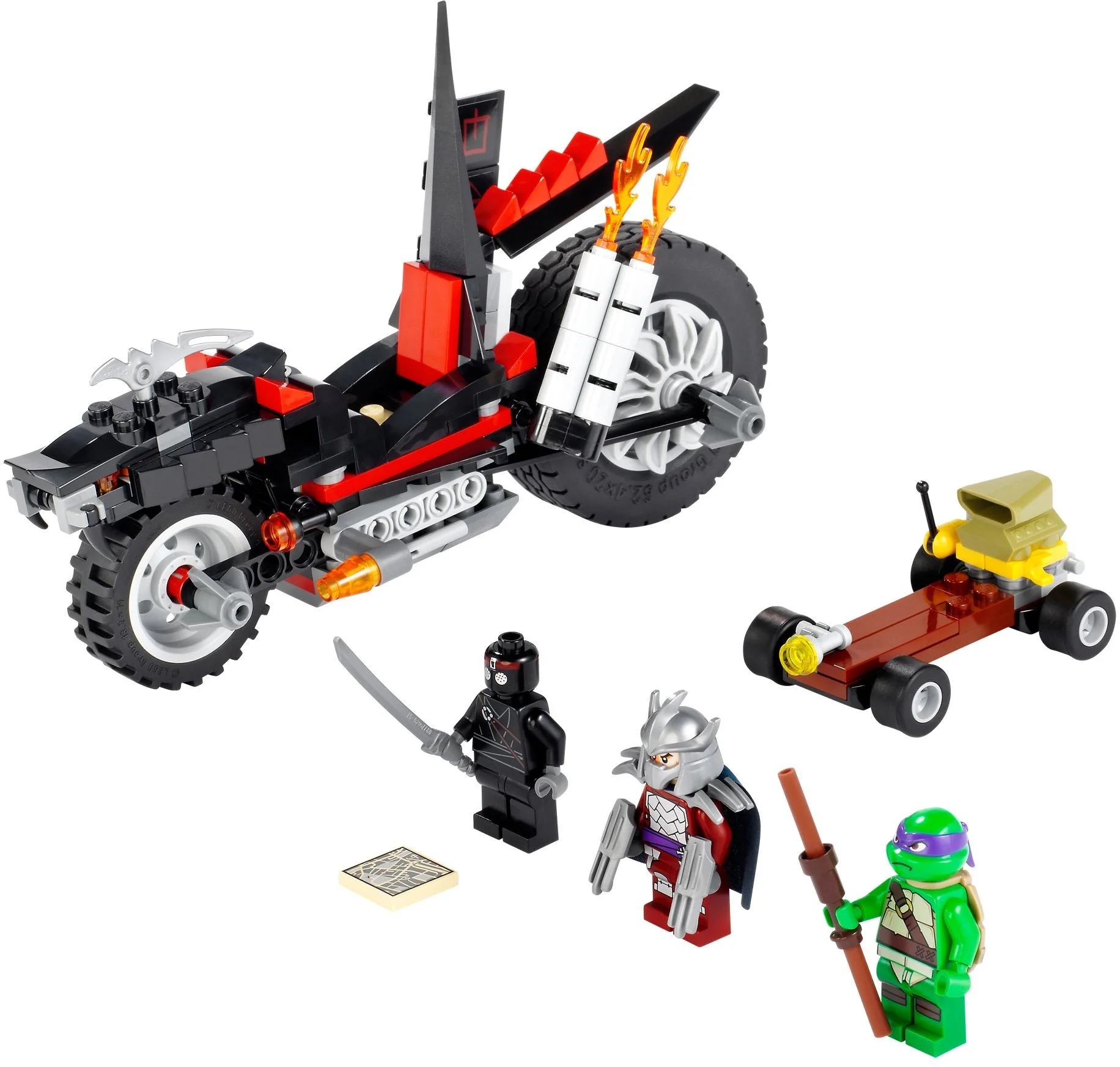 LEGO® 79101 Mutant Ninja Turtles Motor Shreddera Nowe - zdjęcie 3