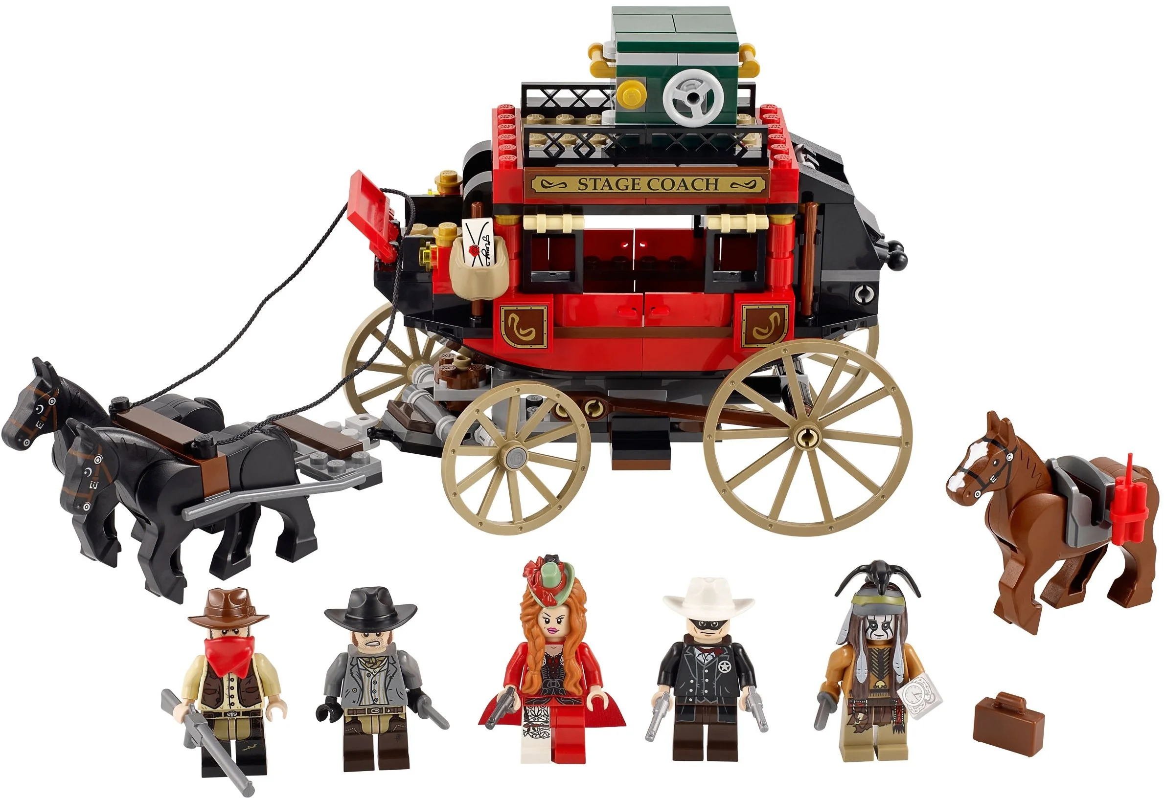 LEGO® 79108 Lone Ranger Ucieczka Dyliżansu Nowe - zdjęcie 6