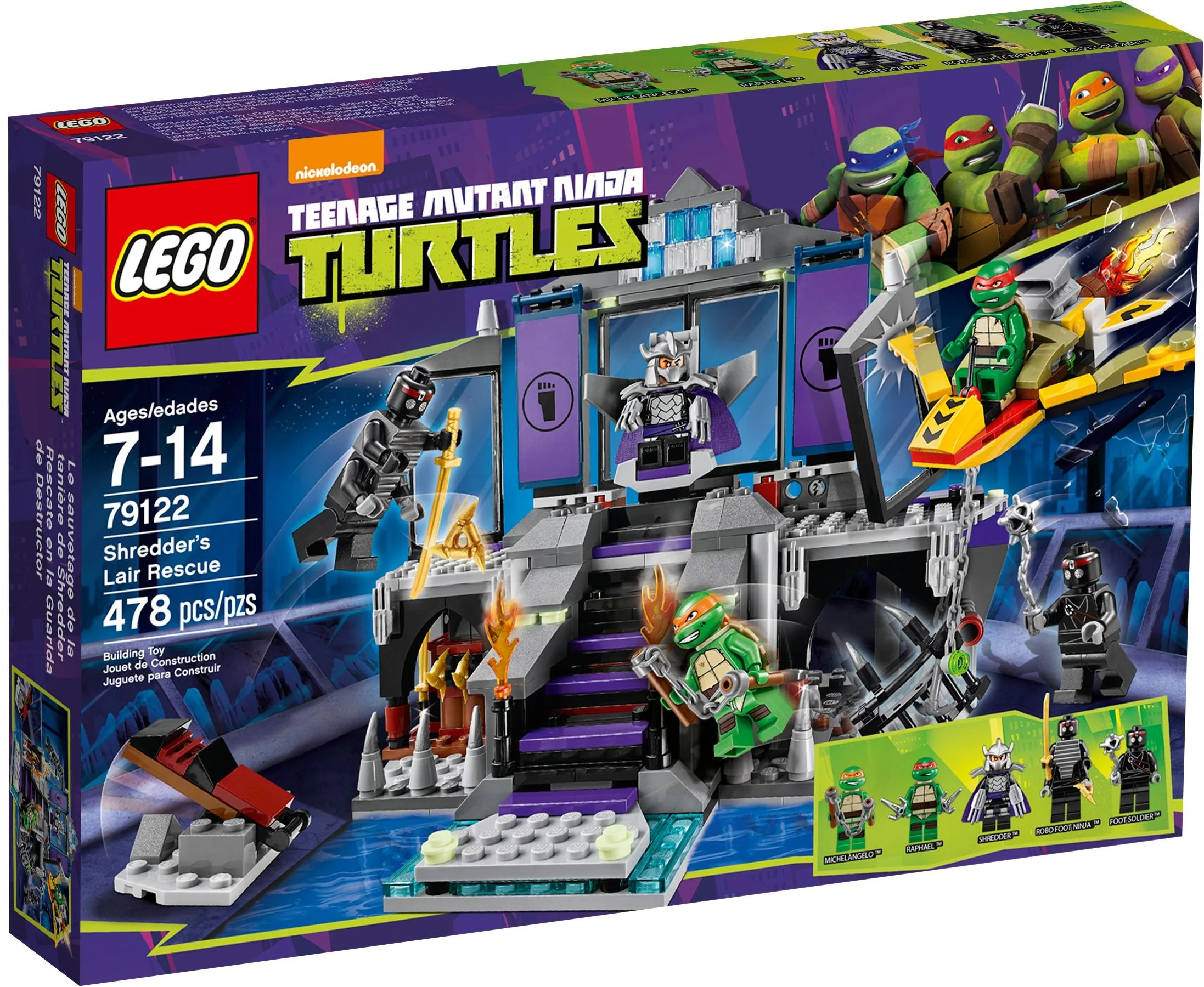 LEGO® 79122 Shredder's Lair Rescue