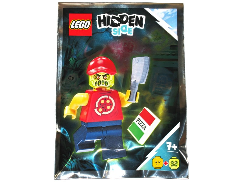 Side Minifigure Polybag Possessed Pizza Delivery Man #