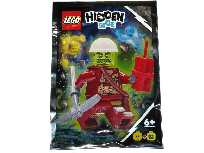 Zestaw Lego Hidden Side Minifigure Polybag Haunted Worker #