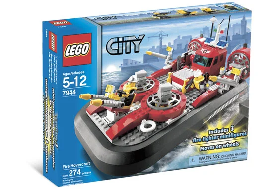 LEGO® 7944 Fire Hovercraft - zdjęcie 2