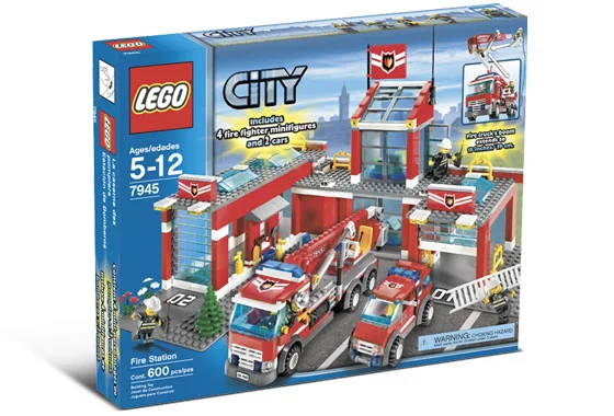 LEGO® 7945 Straż pożarna Remiza strażacka - zdjęcie 2