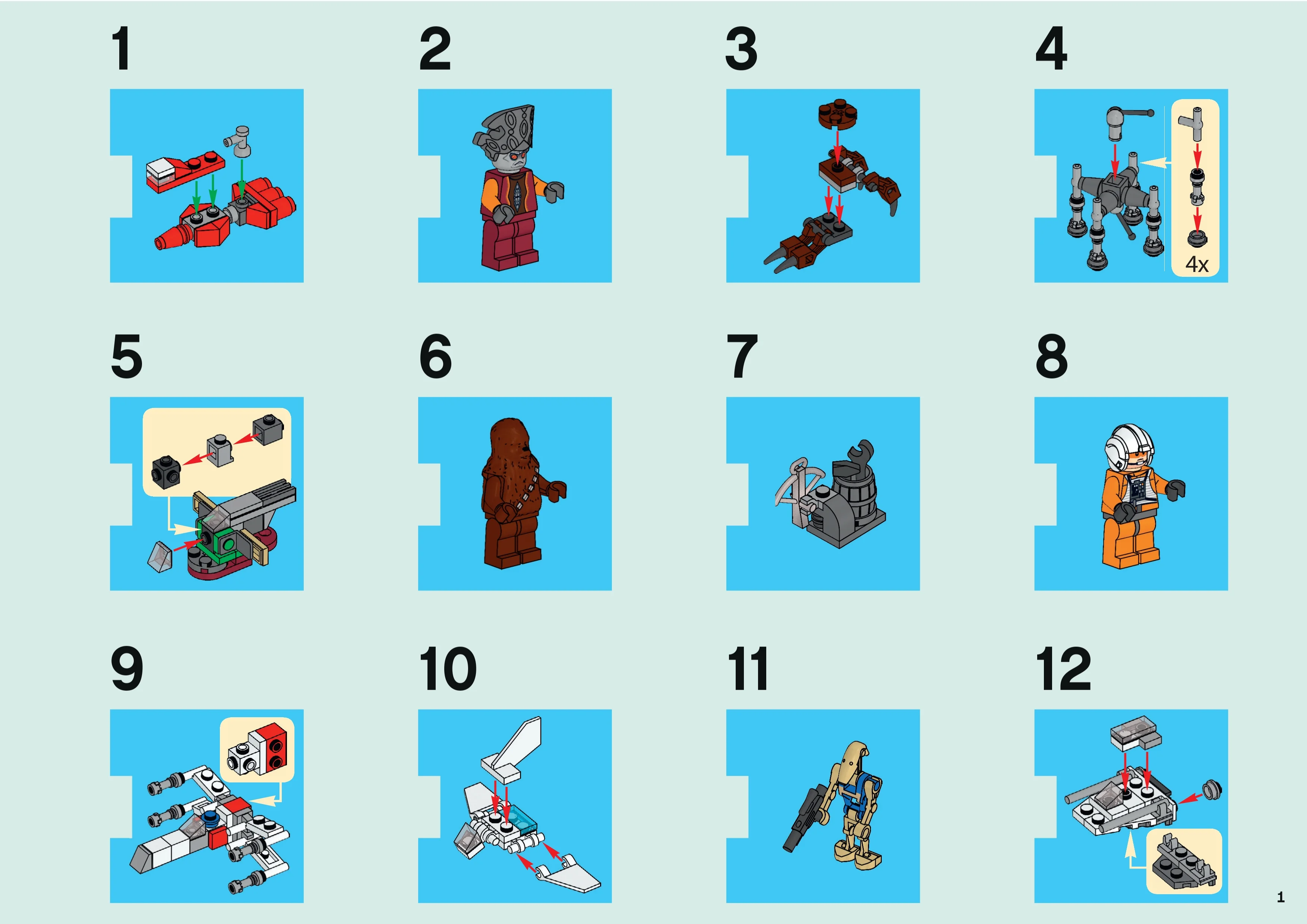 LEGO® 7958 Wars Boba Fett's Slave I kalendarz adwentowy - zdjęcie 3