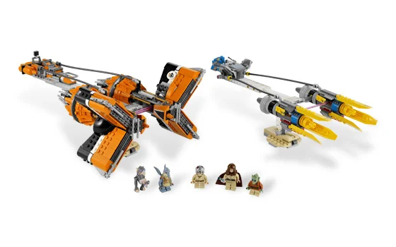 LEGO® 7962 Wars Anakin's & Sebulba's Podracers - zdjęcie 2