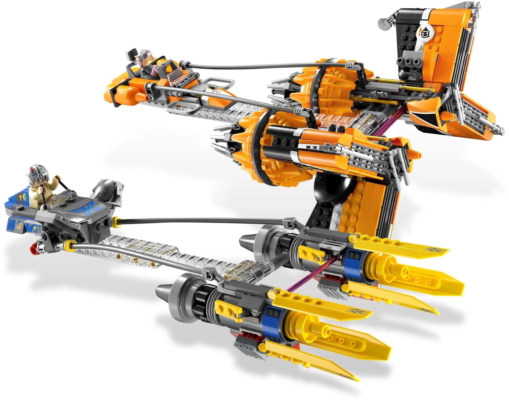 LEGO® 7962 Wars Anakin's & Sebulba's Podracers - zdjęcie 6