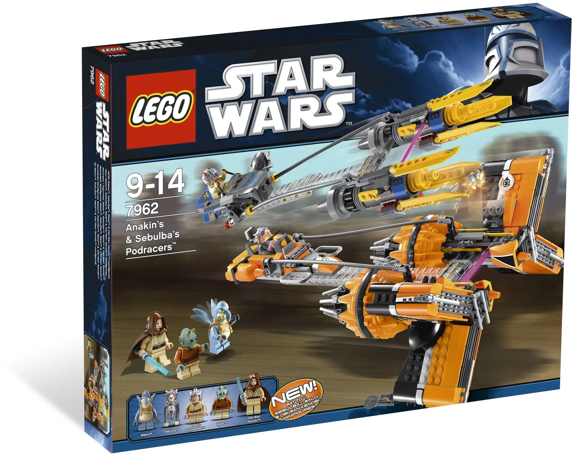 LEGO® 7962 Wars Anakin's & Sebulba's Podracers - zdjęcie 15