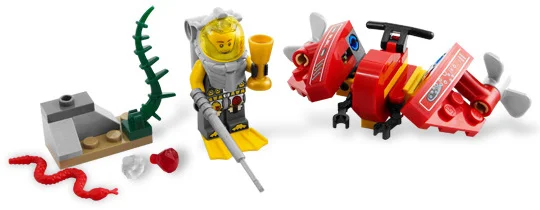 LEGO® 7976 Ścigacz morski Unikat 2011 - zdjęcie 2