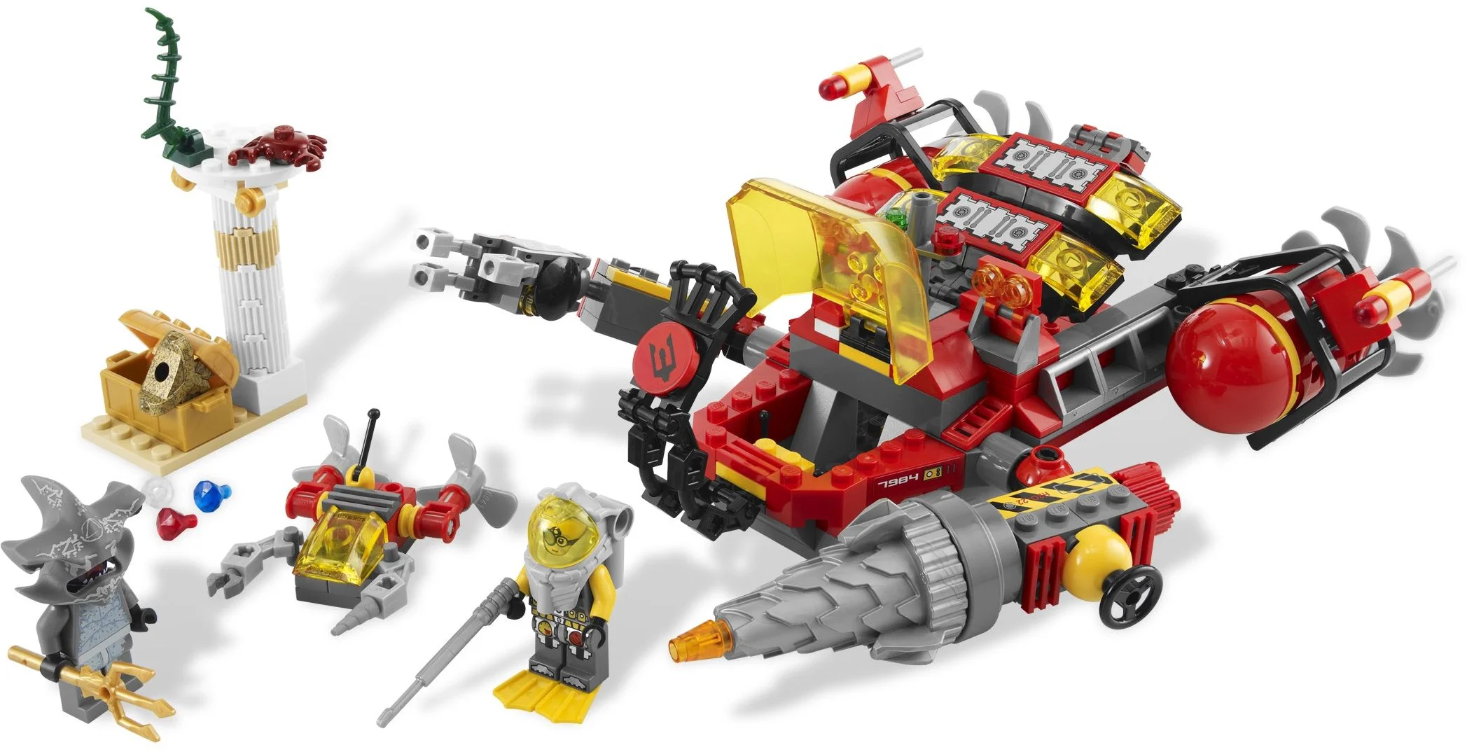 LEGO® 7984 zestaw Misb 2011 mikołaj choinka - zdjęcie 6