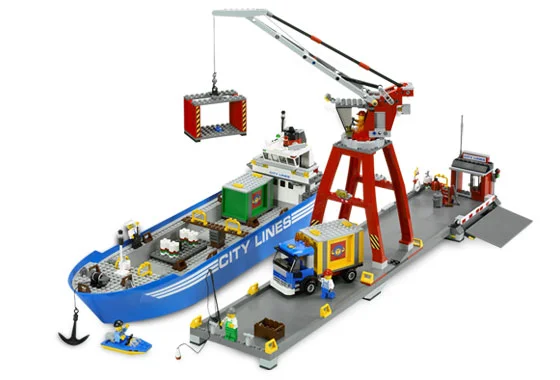 LEGO® 7994 Wielki port dla morskich statków - zdjęcie 3