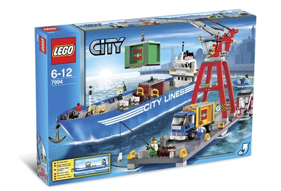 LEGO® 7994 Wielki port dla morskich statków - zdjęcie 2