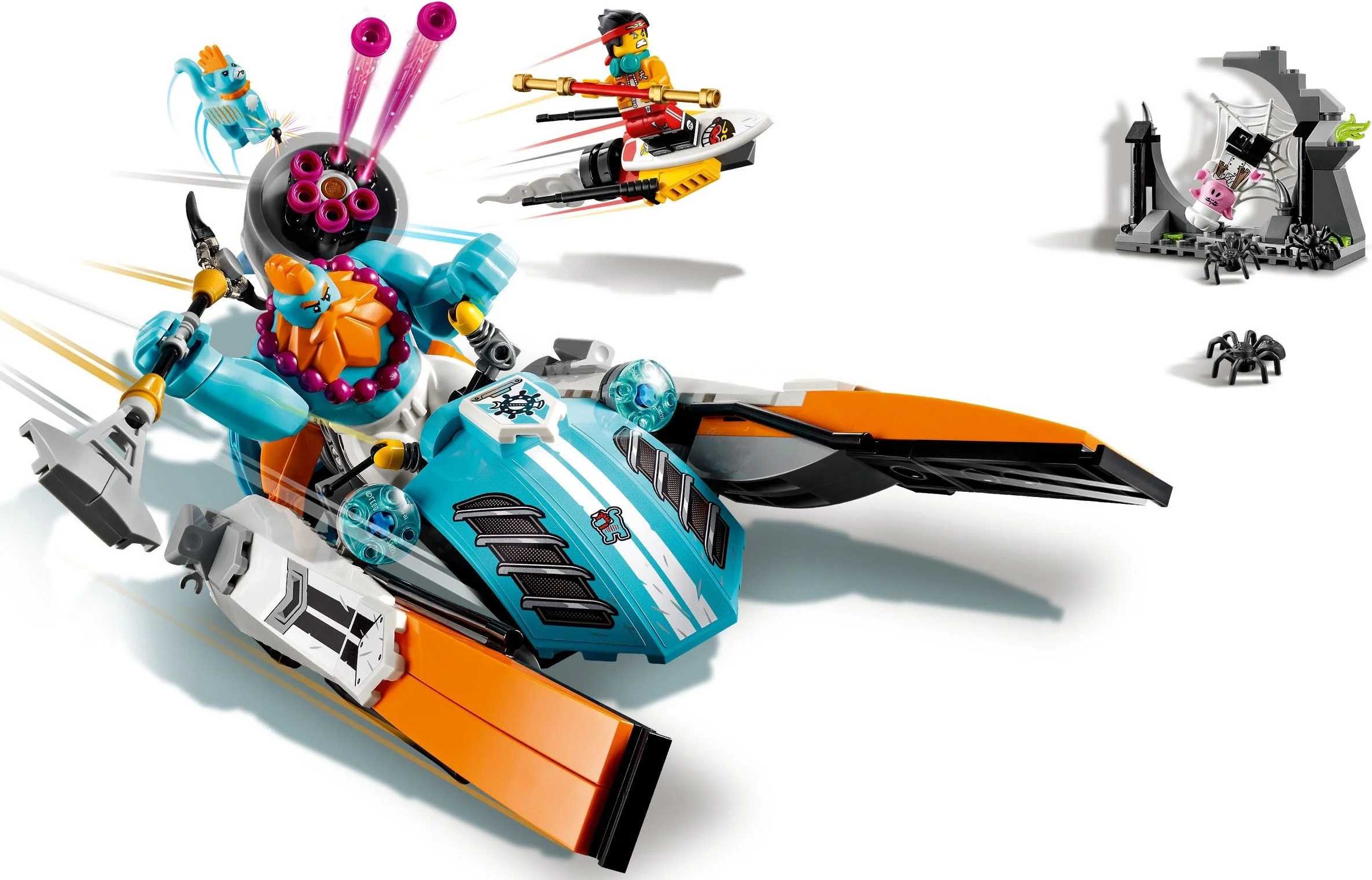 LEGO® 80014 LEGO Monkie Kid Motorówka Sandy'ego - zdjęcie 9