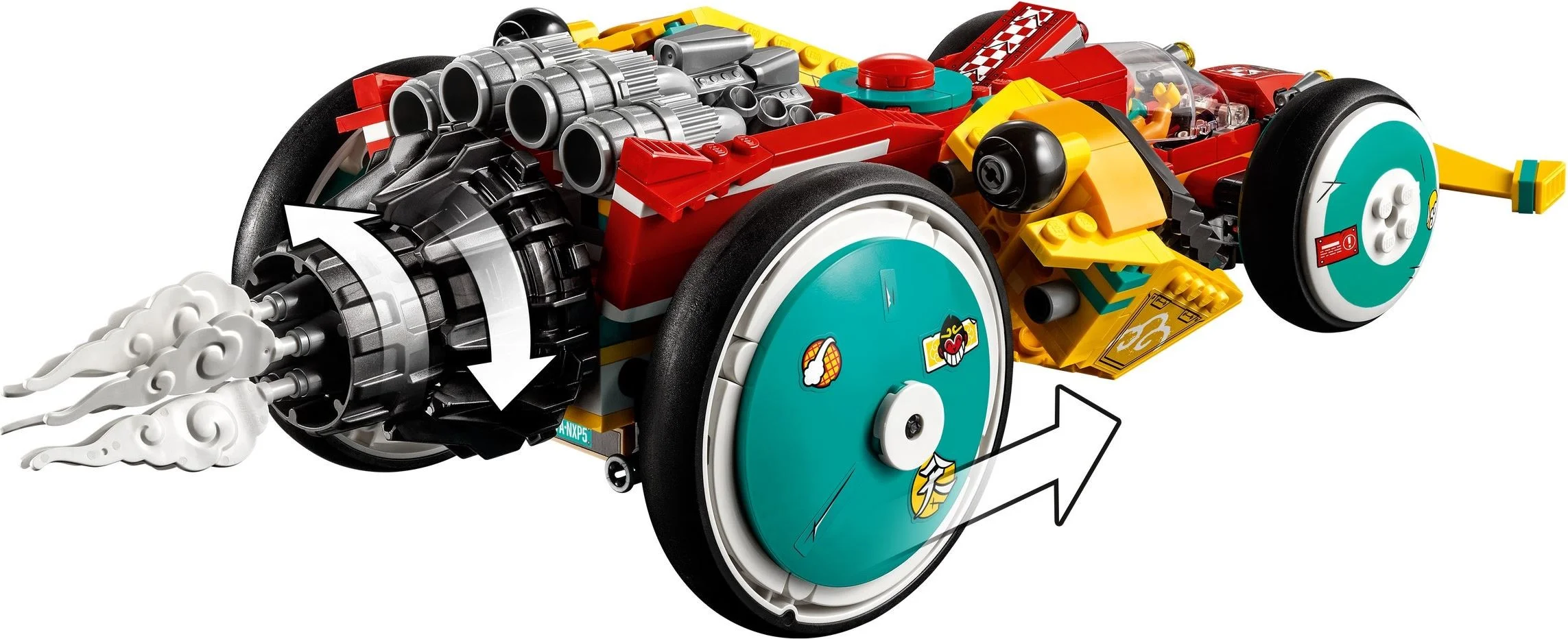 LEGO® 80015 LEGO Monkie Kid Chmurkowy roadster Monkie Kida - zdjęcie 11