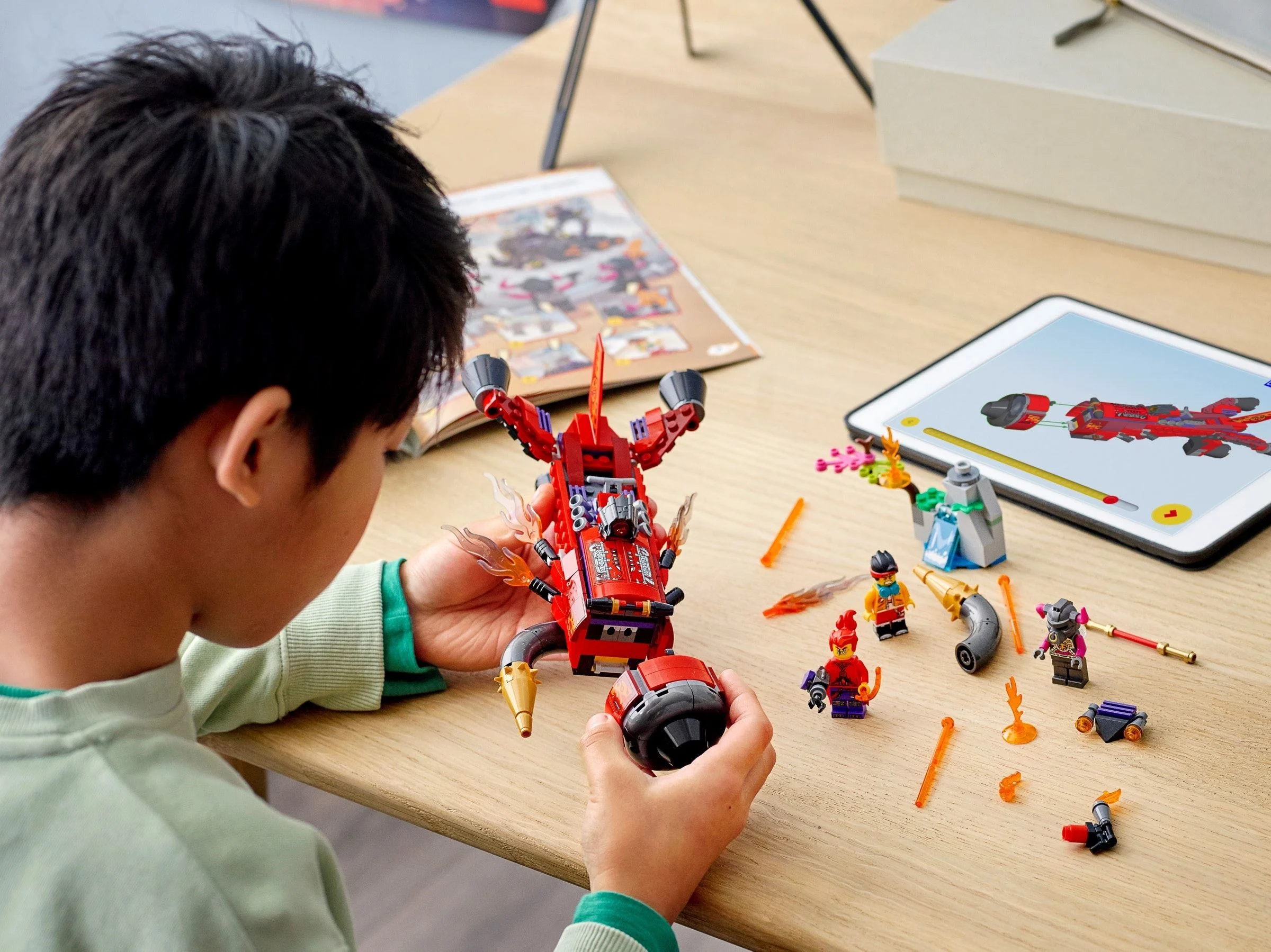 LEGO® 80019 LEGO Monkie Kid Piekielny odrzutowiec Red Sona - zdjęcie 4