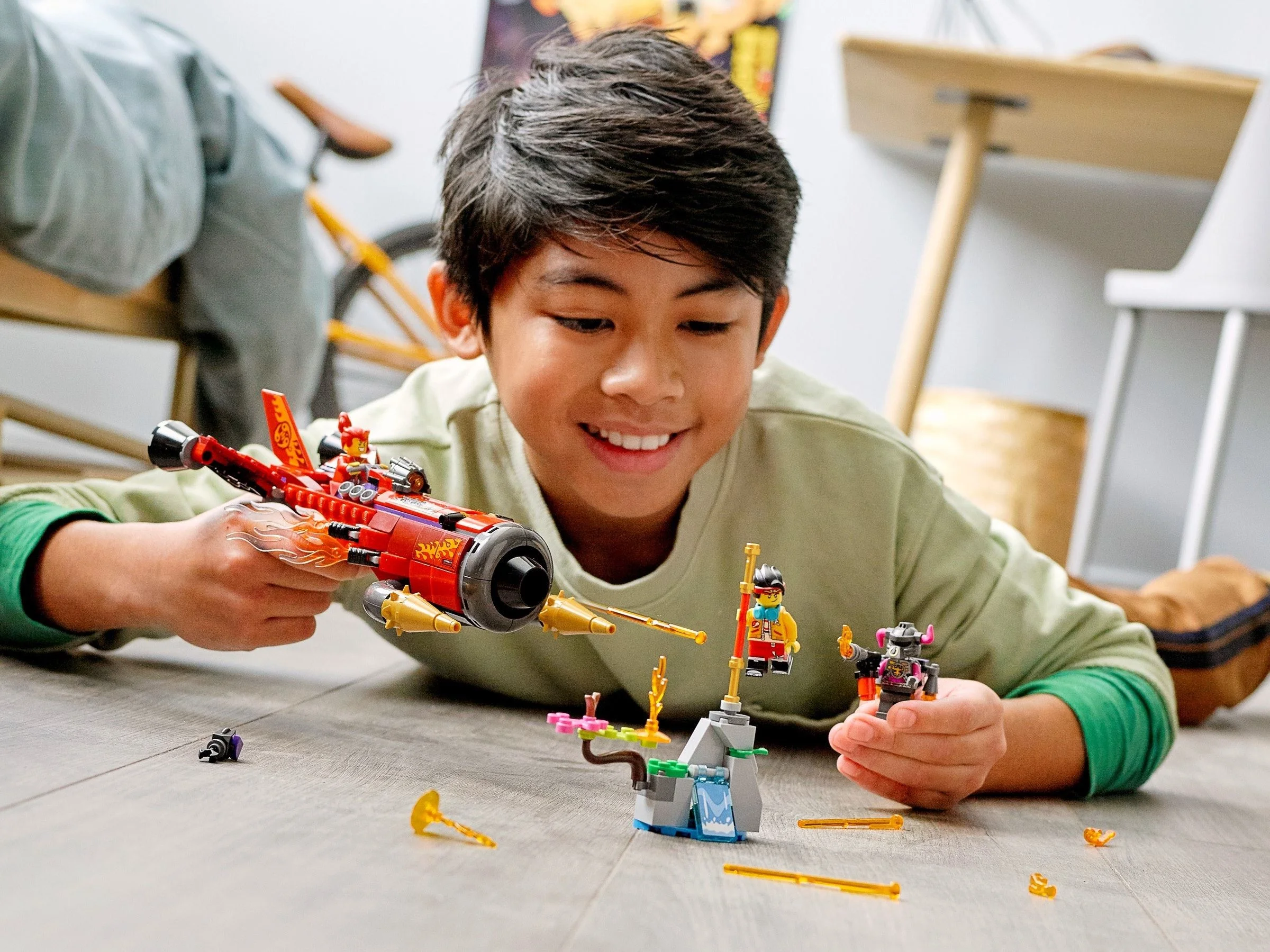 LEGO® 80019 LEGO Monkie Kid Piekielny odrzutowiec Red Sona - zdjęcie 5