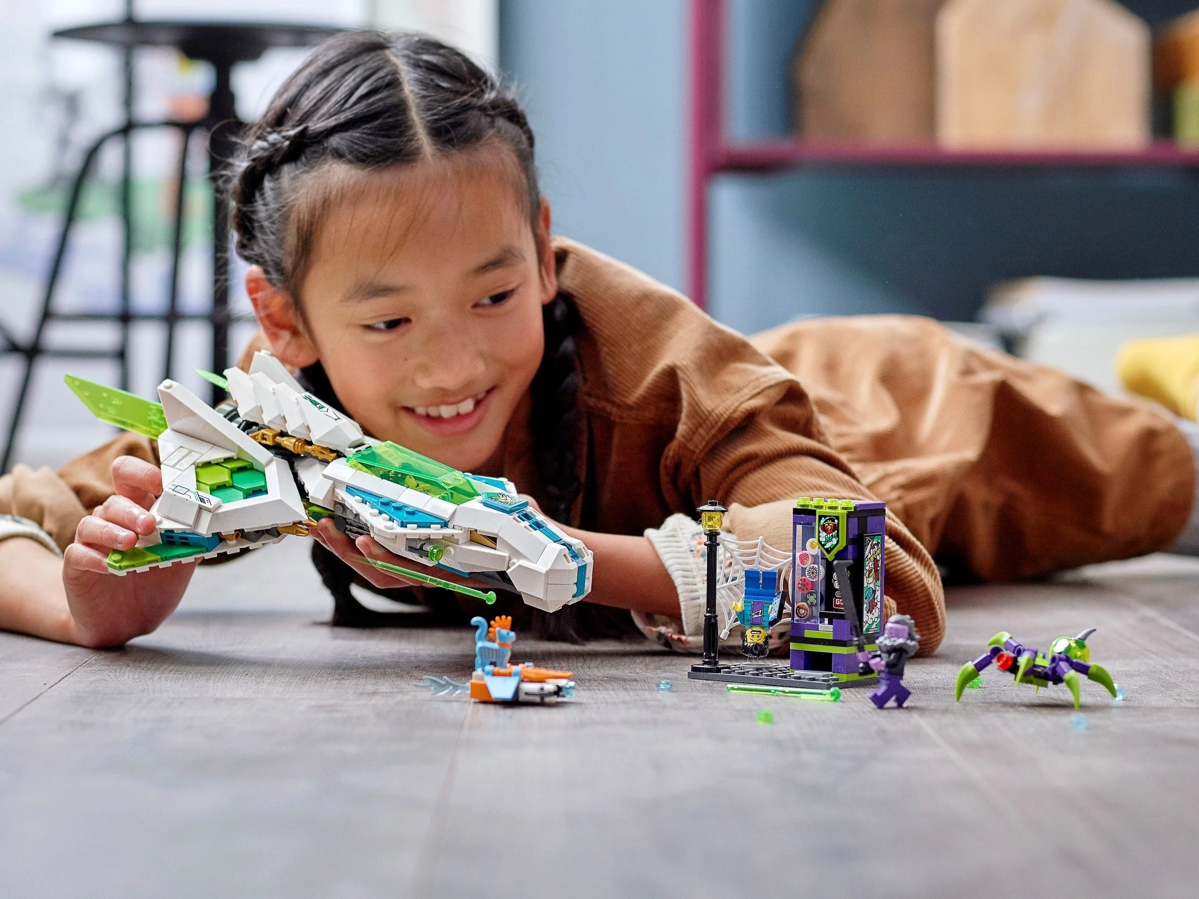 LEGO® 80020 Odrzutowiec Biały Smok Statek Kosmiczny - zdjęcie 3