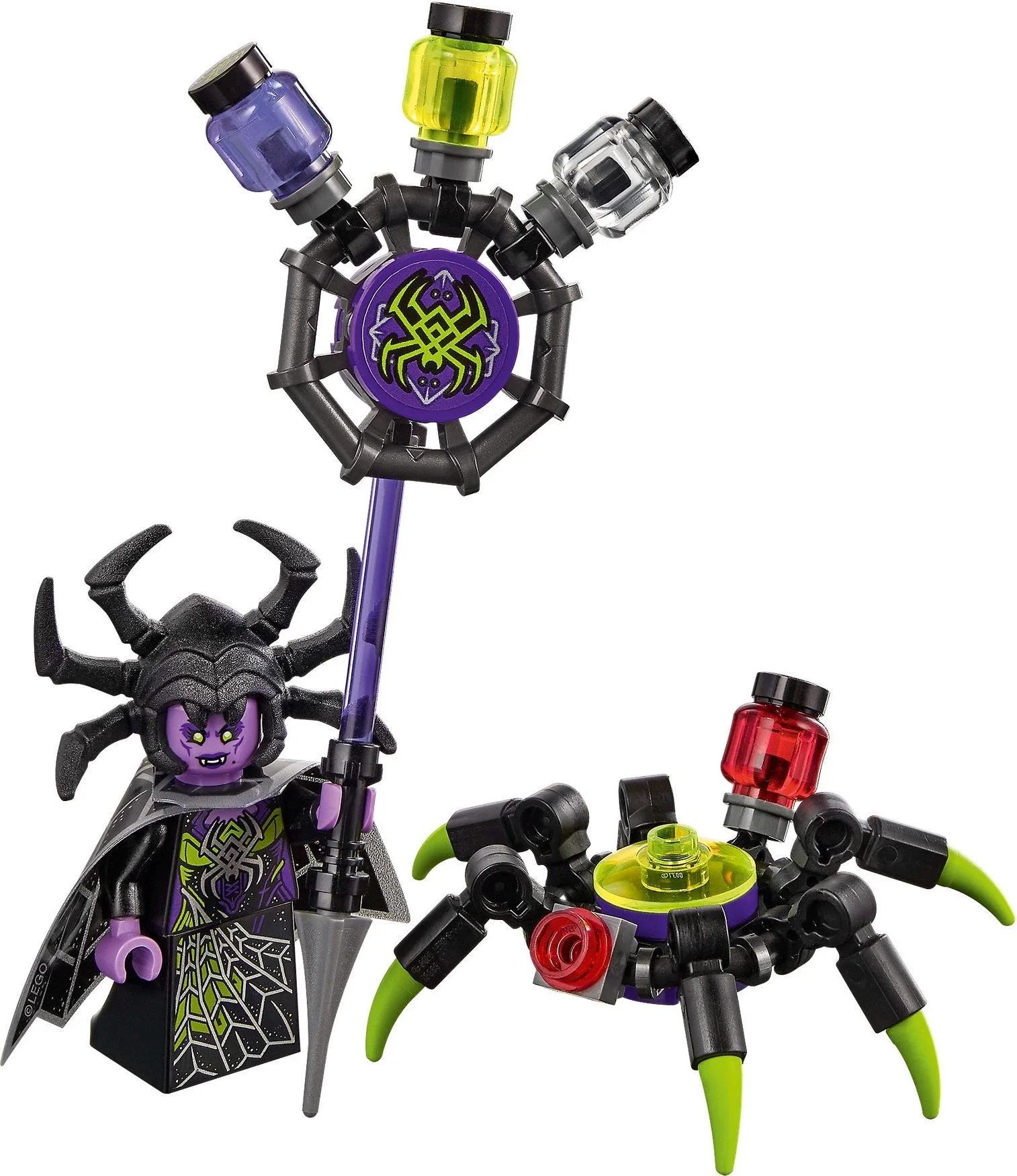 LEGO® 80022 Kid Lego Monkie Kid Baza Arachnoidów Spider Quee - zdjęcie 4