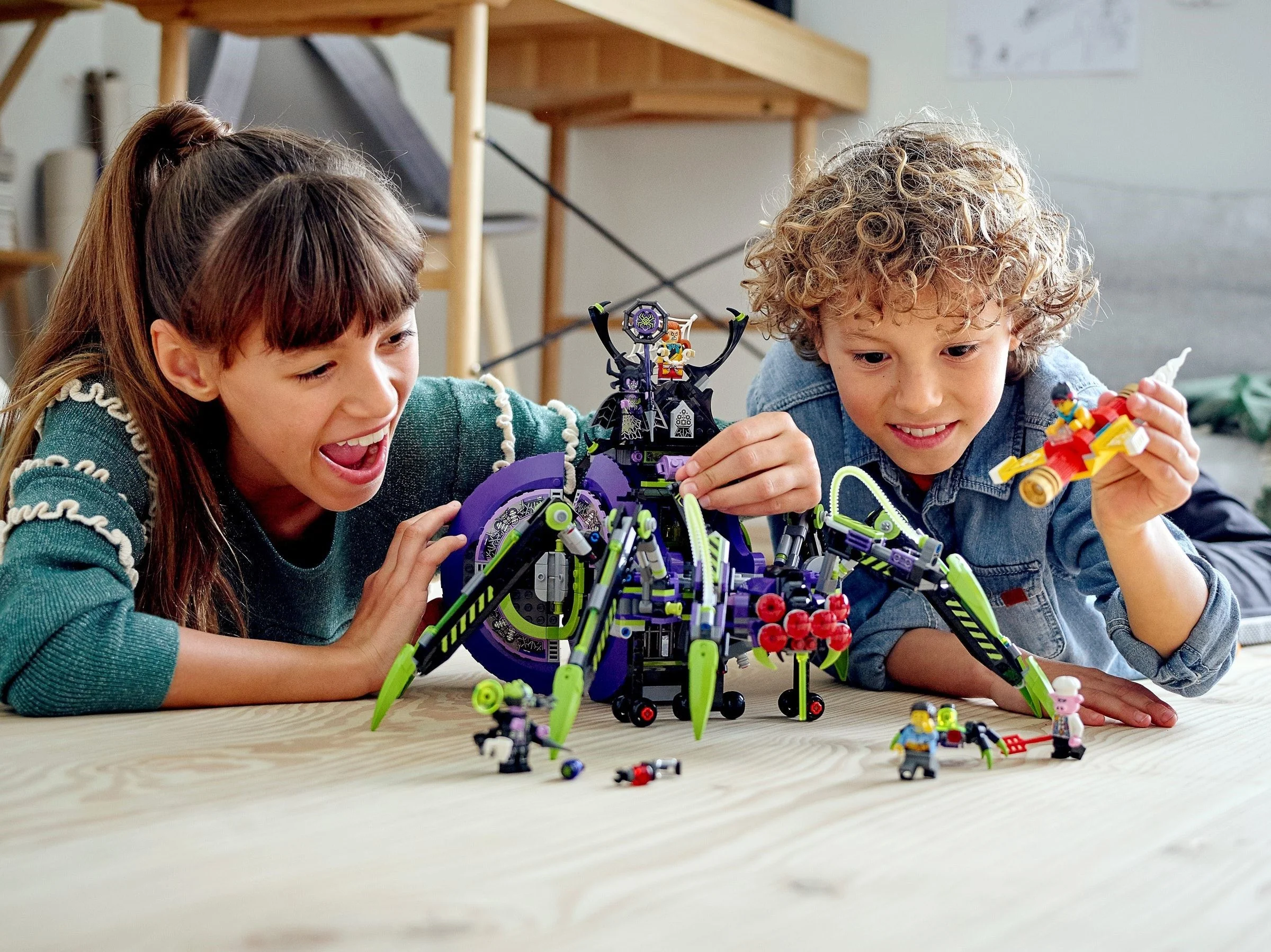 LEGO® 80022 Kid Lego Monkie Kid Baza Arachnoidów Spider Quee - zdjęcie 7