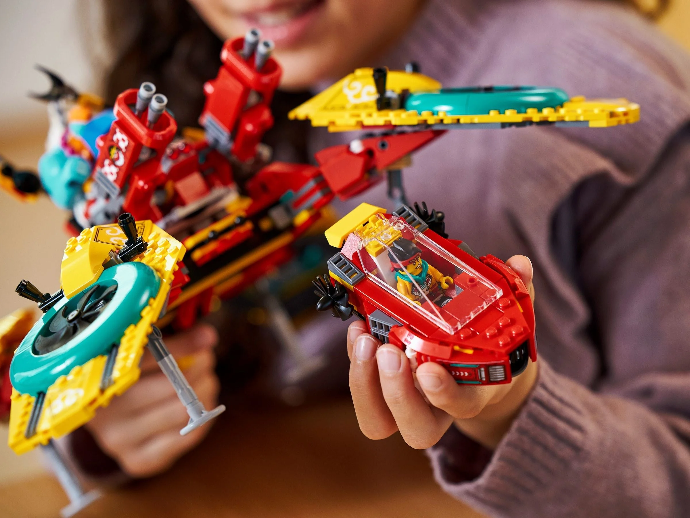 LEGO® 80023 LEGO Monkie Kid Dronkopter ekipy Monkie Kida - zdjęcie 7