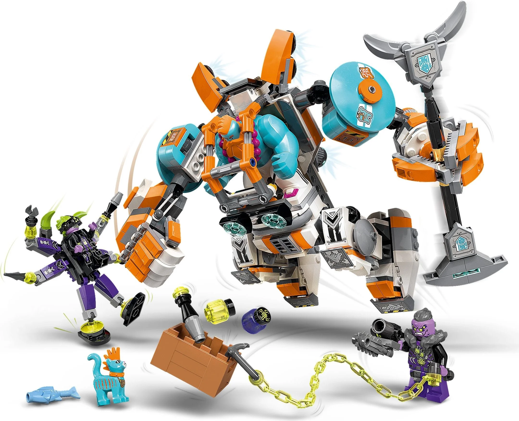 LEGO® 80025 Kid Lego Monkie Kid Mocarny Mech Sandy'egp - zdjęcie 7